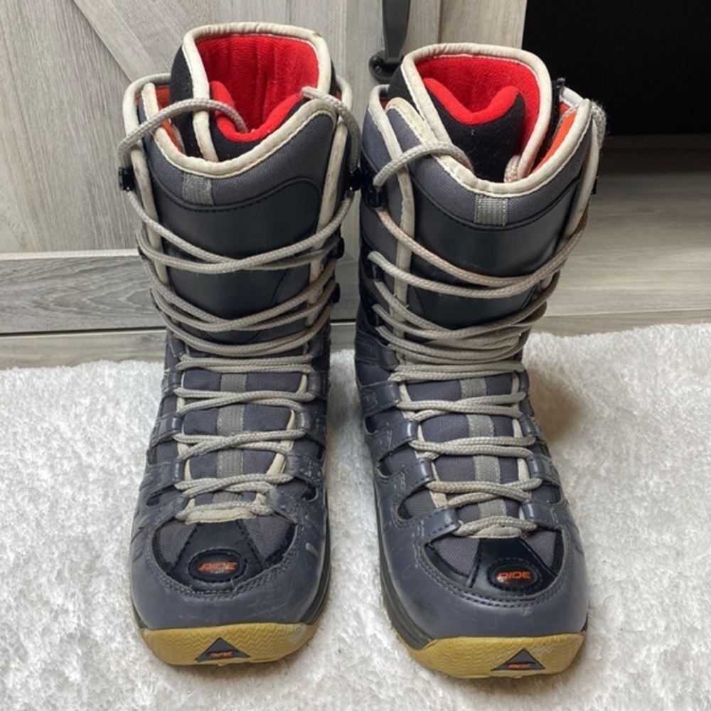 Ride Spark Gray Snowboard Boots 7 EU 39 Unisex